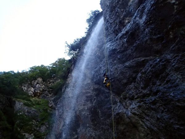 Canyoning Slovinsko